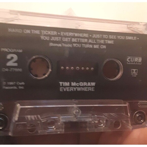 5 Country Cassettes Tapes George Strait Reba Tim McGraw Clay Walker Cool Country - Picture 5 of 11